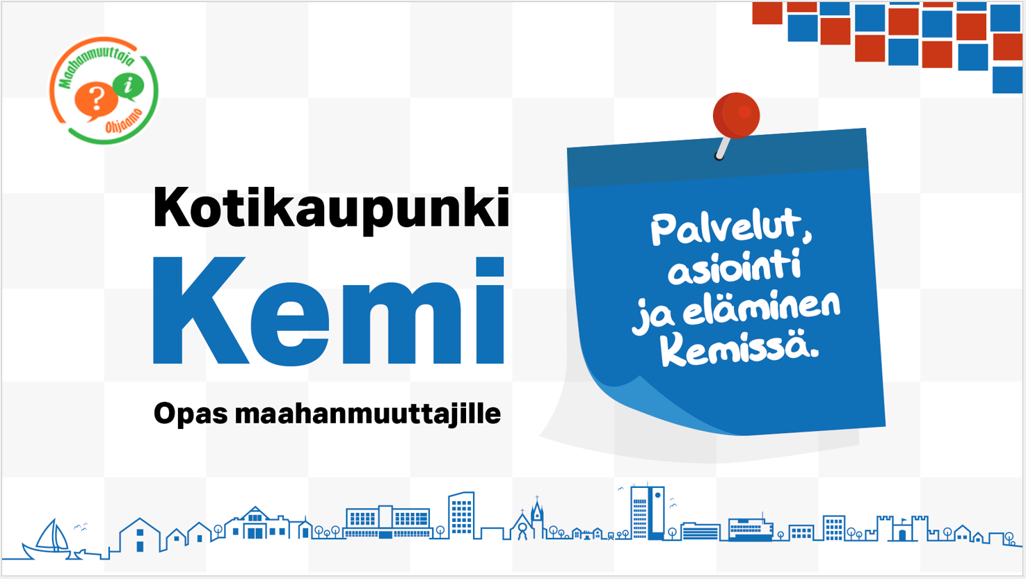 Kemi Opas maahanmuuttajille kansi